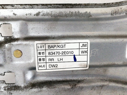 Motorino alzacristallo hyundai tucson (2005) porta posteriore sinistra
