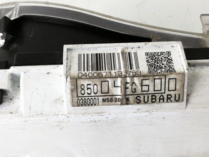 Quadro strumenti subaru impreza 2.0 d (2008 in poi) contachilometri