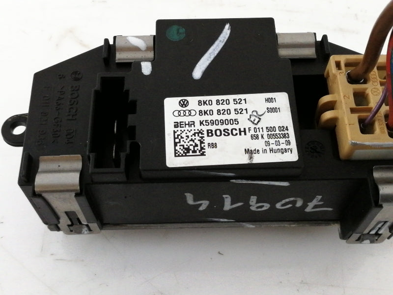 Resistenza ventola audi a4 - 8k2 8k5 ( 2007 in poi) ventilazione 8k0820521