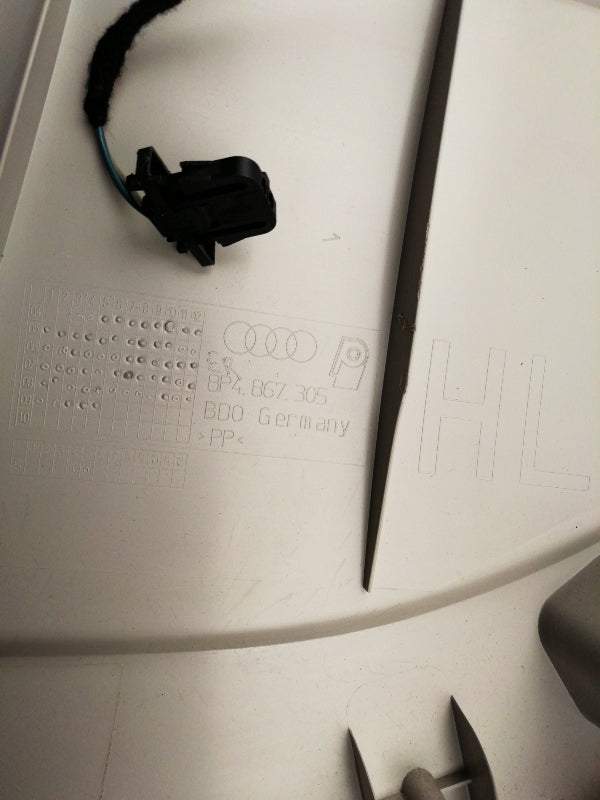 KIT PANNELLI PORTA AUDI A3 - 8PA SPORTBACK (2008 - 2012) ANTERIORI + POSTERIORI