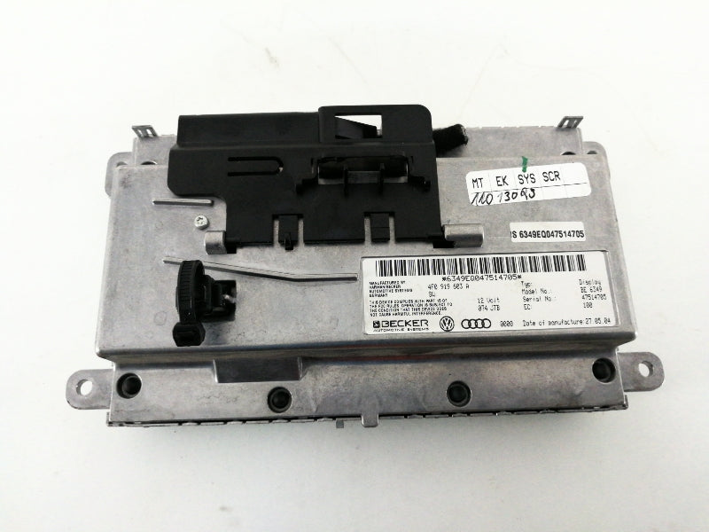 Display check control audi a6 - avant 4f2 4f5 (2004 - 2008) 4f0919603a