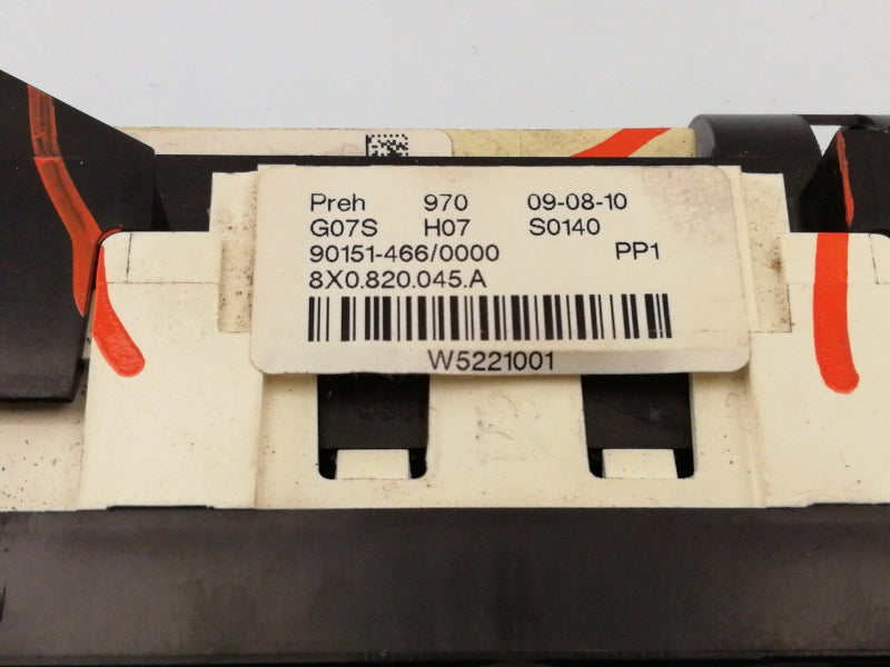 Comandi clima aria condizionata audi a1 - 8x1 8xa (2010 in poi) 8x0820045a