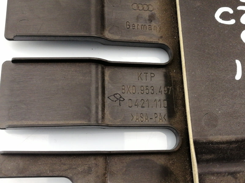 Copertura piantone sterzo audi a1 8x1 8xa ( 2010 in poi) nero completo