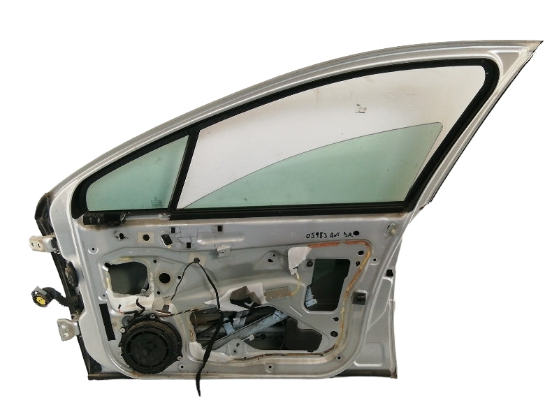 Porta anteriore destra peugeot 407 (2004 - 2011) sportello grigio originale