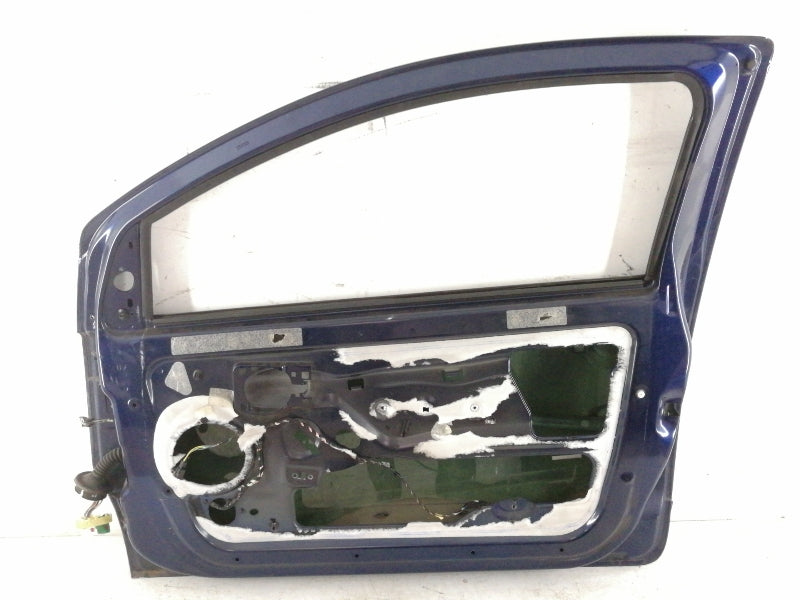 Porta anteriore destra citroen c2 (2003 > 2010) sportello blu con vetro