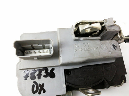 Serratura porta anteriore destra peugeot 206 + plus ( 2009 in poi ) 6 pin