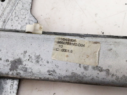 Alzacristallo manuale peugeot 207 ( 2006 > 2012 ) porta posteriore sinistra