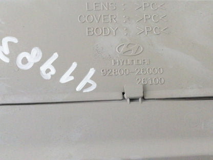 Luci interne anteriori hyundai santa fe' ( 2001 > 2006 ) plafoniera