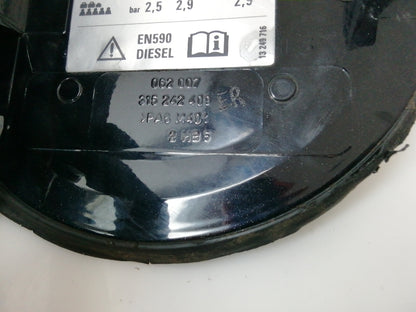 Sportello carburante opel astra h ( 2010 in poi ) sportellino nero