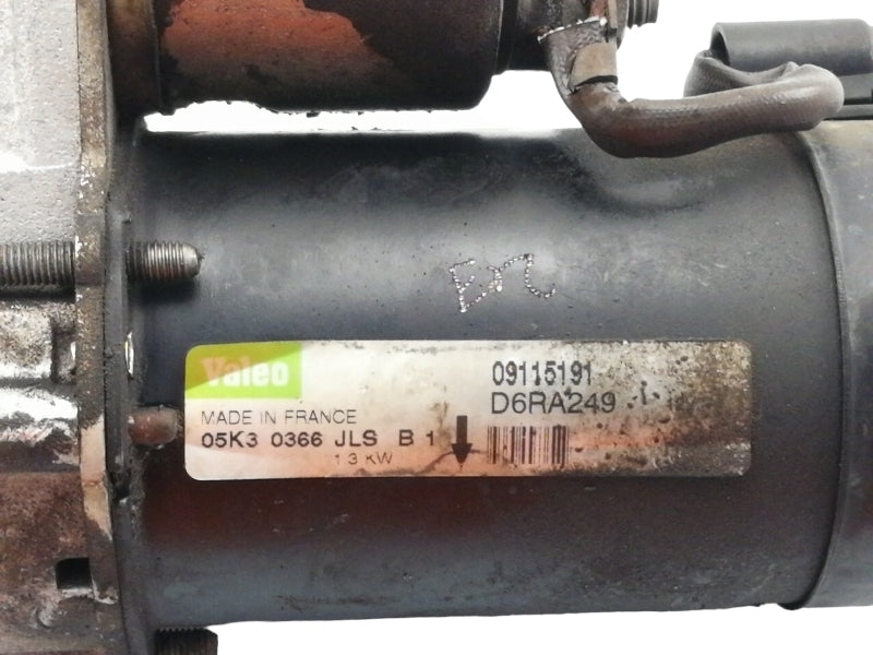 Motorino avviamento opel corsa c (2000 - 2006) benzina 09115191 valeo orig.