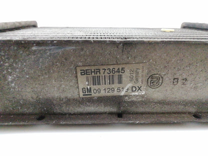 Intercooler opel zafira 2.0 dti ( 2000 > 2005 ) radiatore 09129519 motore