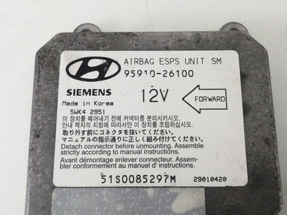 Centralina airbag hyundai santa fe' 2.0 (2001 > 2006) 95910-26100 originale