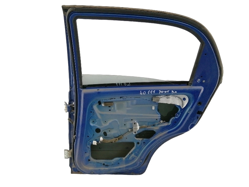 Porta posteriore destra chevrolet matiz (2005 - 2011) sportello blu