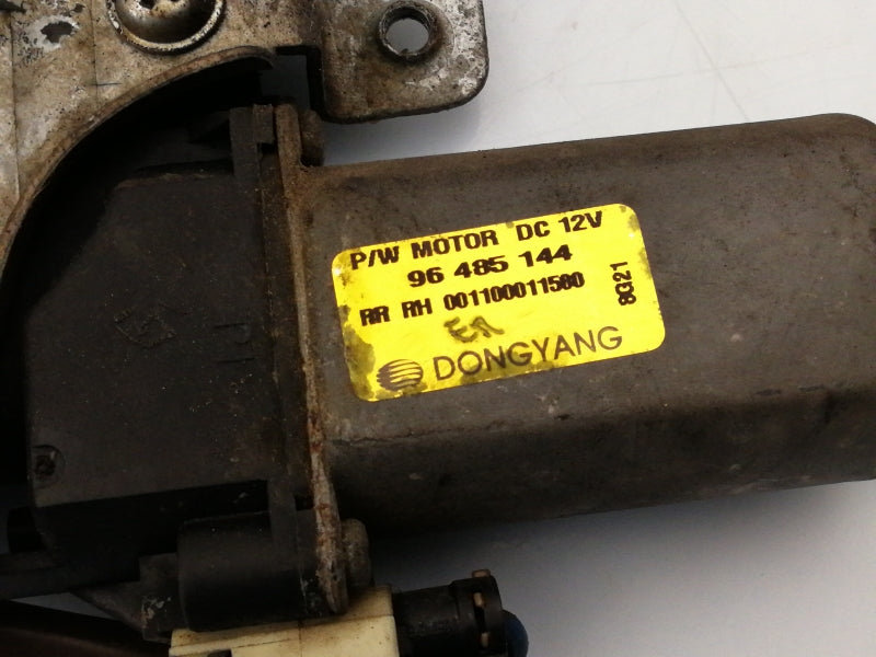 Motorino alzacristallo chevrolet matiz (2005 - 2011) porta posteriore