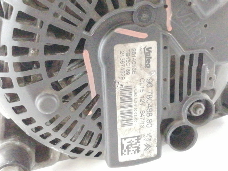 Alternatore citroen c3 picasso 1.6 hdi ( 2010 in poi ) valeo 9678048880