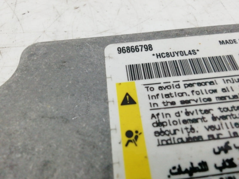 Centralina airbag opel antara ( 2006 > 2011 ) 96866798 originale