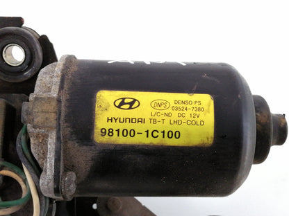 Motorino tergicristallo hyundai getz (2002 - 2009) 98100-1c100 anteriore