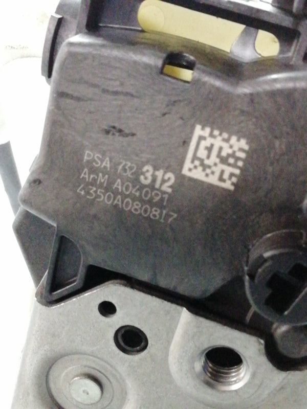 Serratura porta anteriore destra citroen ds3 ( 2010 in poi ) 6 pin -