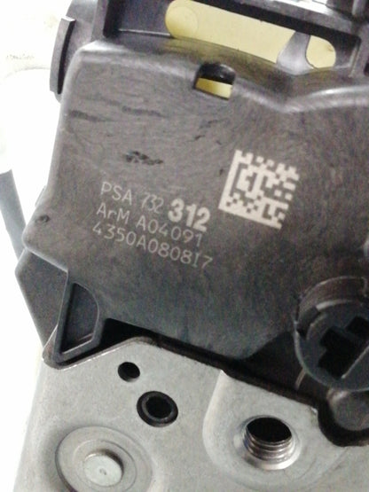 Serratura porta anteriore destra citroen ds3 ( 2010 in poi ) 6 pin -