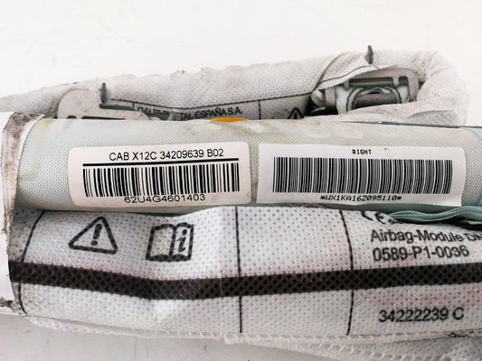Airbag laterale a tendina nissan juke ( 2010 in poi ) 34222239c destro