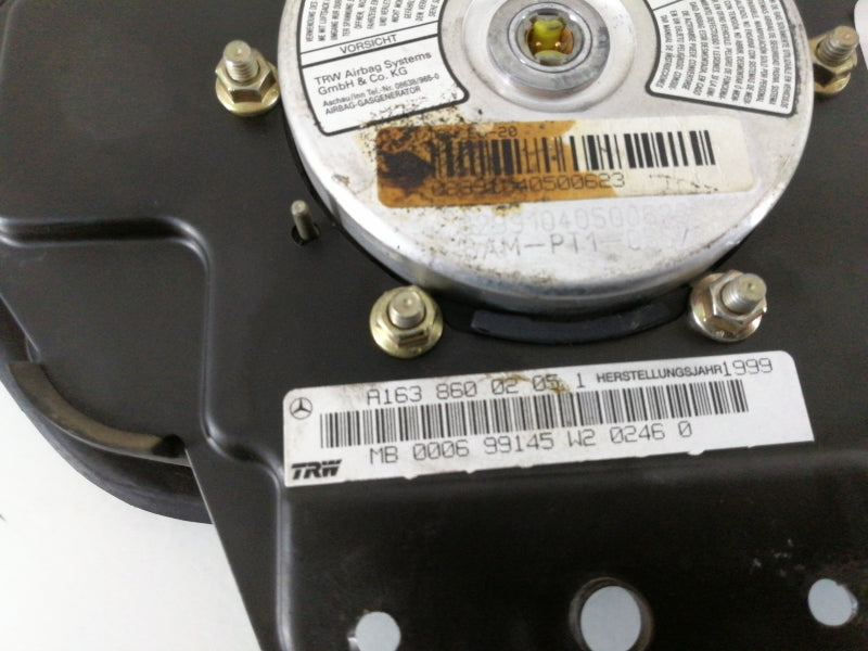 Airbag porta anteriore destra mercedes ml (1998 > 2002) a1638600205