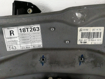 Motorino alzacristallo mercedes classe a w169 ( 2005 ) pannello anteriore