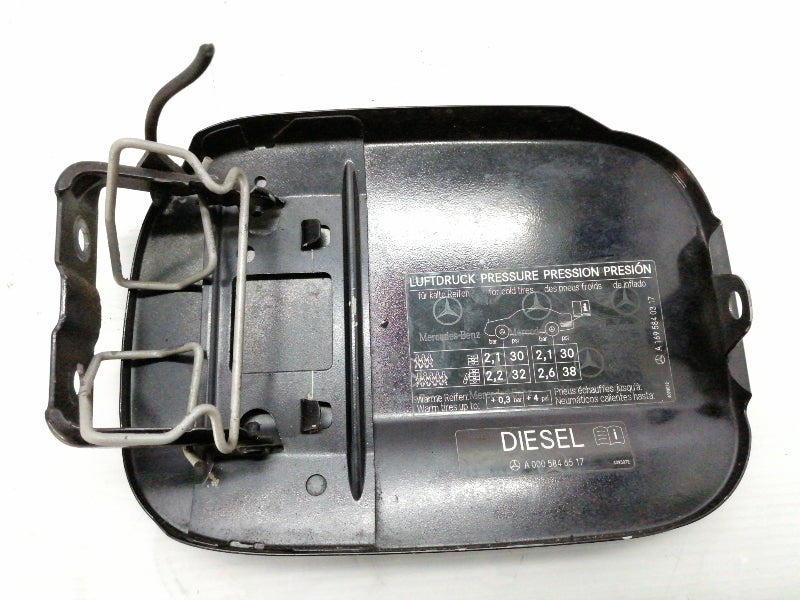 Sportello carburante mercedes classe a w169 (2004 > 2012) sportellino nero
