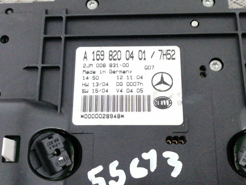 Luci interne anteriori mercedes classe a w169 (2004 > 2012) abitacolo