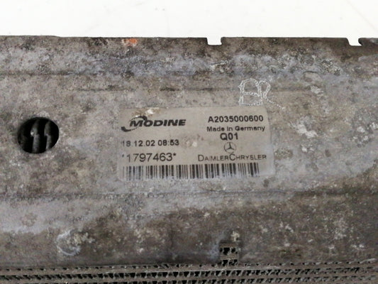 Intercooler mercedes classe c w203 ( 2003 > 2010 ) radiatore turbo