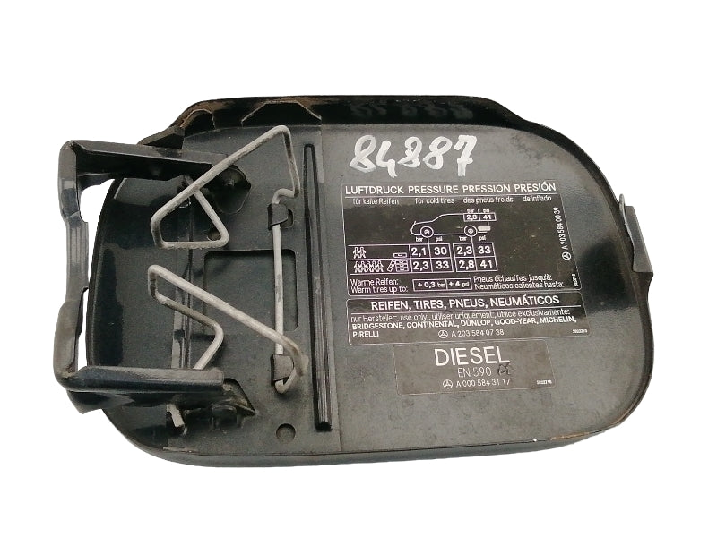 Sportello carburante mercedes classe c w203 (2003) sportellino nero