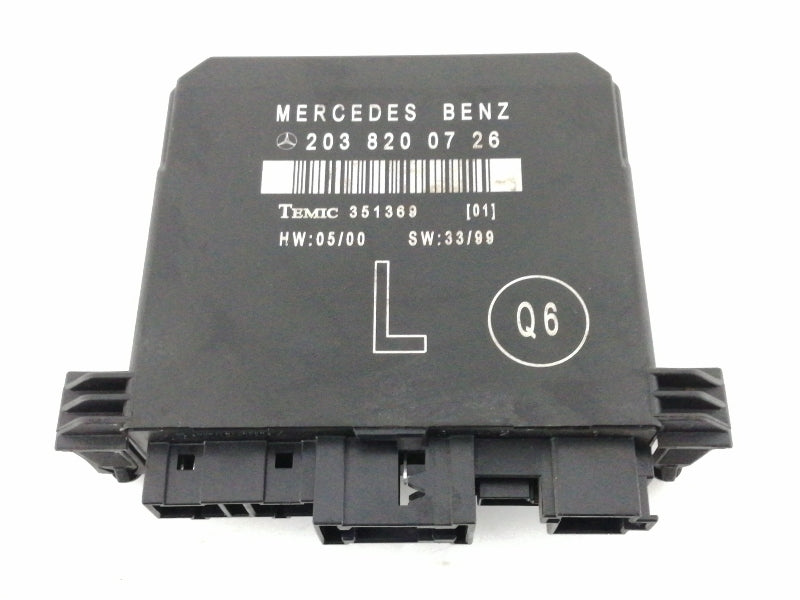 Centralina porta mercedes classe c - w203 s203 (2000 > 2008) posteriore