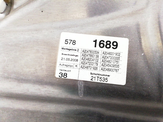 Motorino alzacristallo mercedes classe c w204 s204 ( 2007 ) anteriore