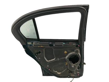 Porta posteriore sinistra jaguar x-type (2001 - 2009) sportello verde vetro