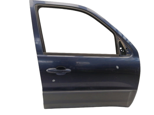Porta anteriore destra mazda tribute (2001 - 2004) sportello blu -