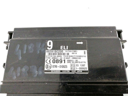 Centralina keyless go subaru forester (2008 > 2013) 88281sc200 originale