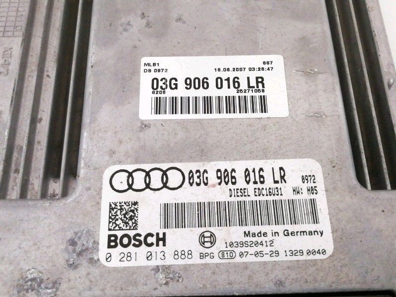 Kit accensione audi a4 8ed 2.0 tdi (2005 > 2008) centralina avviamento