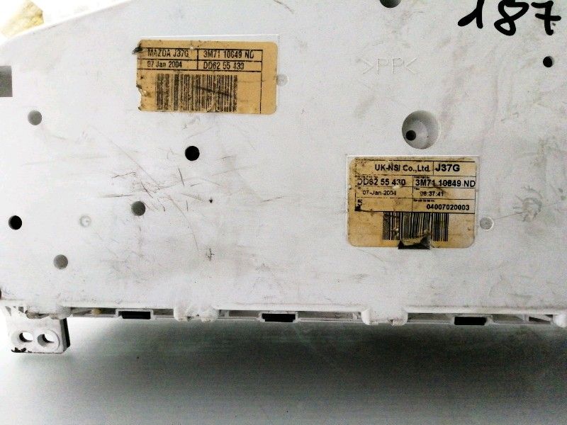 Quadro strumenti mazda 2 - 1.4 ( 2003 > 2007) 3m7110849nd contachilometri