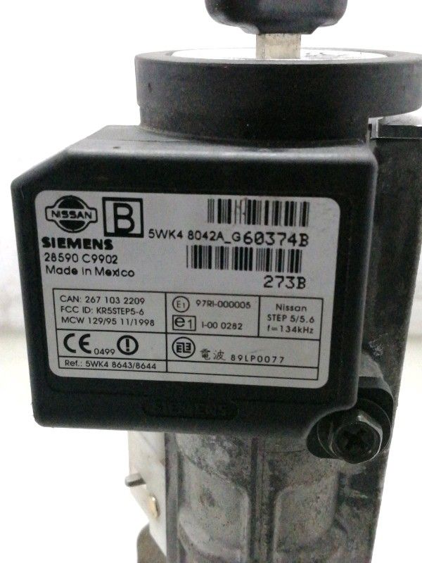 Blocchetto accensione nissan murano ( 2002 > 2007 ) immobilizer con chiave