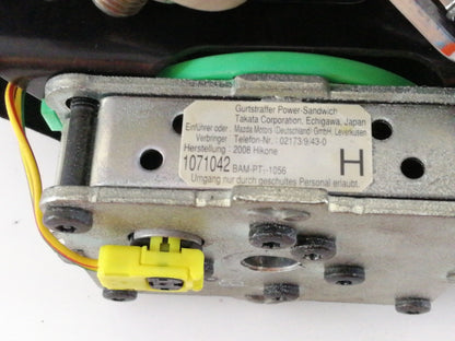 Cintura di sicurezza mazda 6 ( 2007 > 2010 ) sedile anteriore sinistro