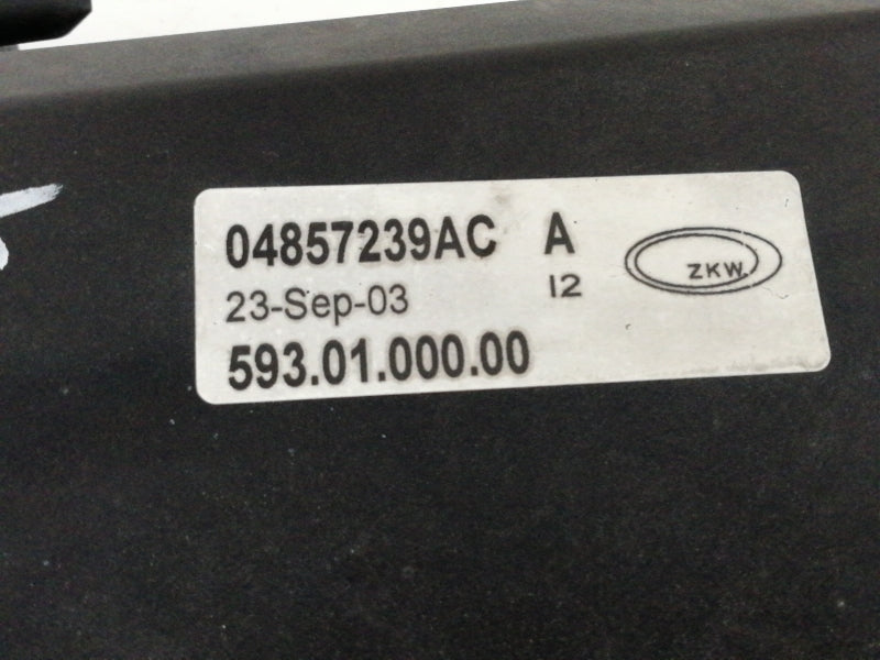 Faro fendinebbia chrysler grand voyager ( 2001 > 2008 ) anteriore sinistro
