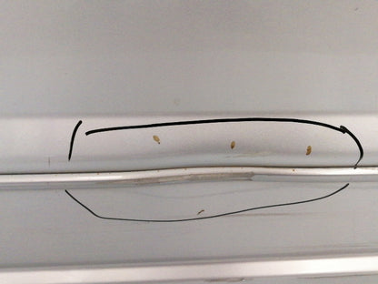 Porta posteriore destra dodge caliber ( 2006 > 2010 ) sportello grigio con