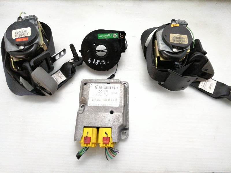 Kit airbag chrysler pt cruiser (2002 in poi) centralina cinture volante