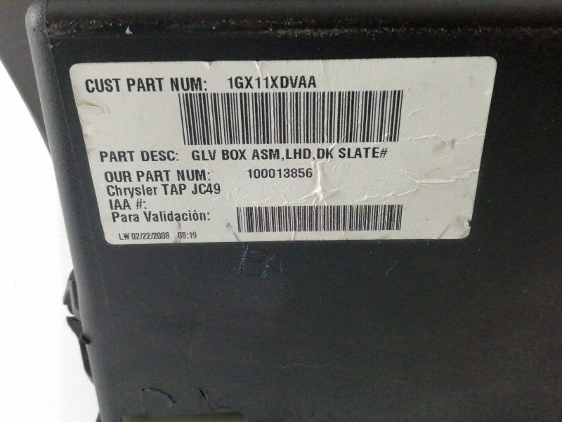 Cassetto portaoggetti dodge journey (2008 in poi) vano cruscotto 1gx11xdvaa