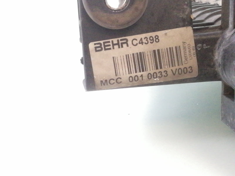 Radiatore acqua smart roadster 452 - 0.7 ( 2003 in poi ) 0010033v003