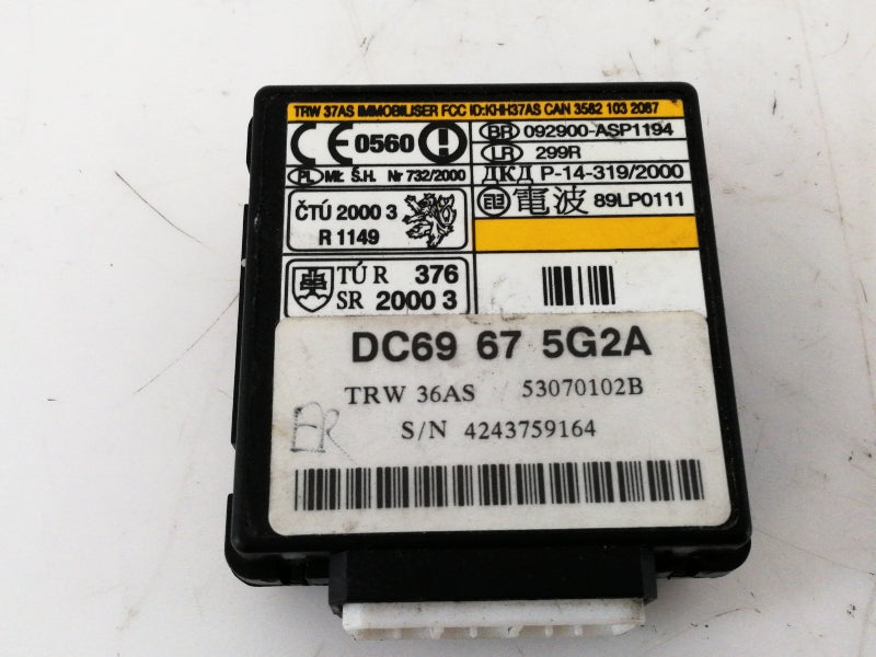 Kit accensione mazda mpv 2.0 citd ( 2000 > 2005 ) centralina + avviamento